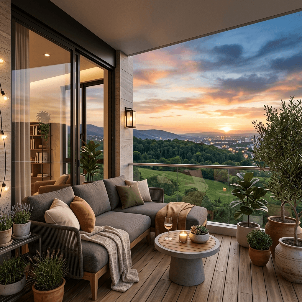 Briston Premium Cafe Balcony