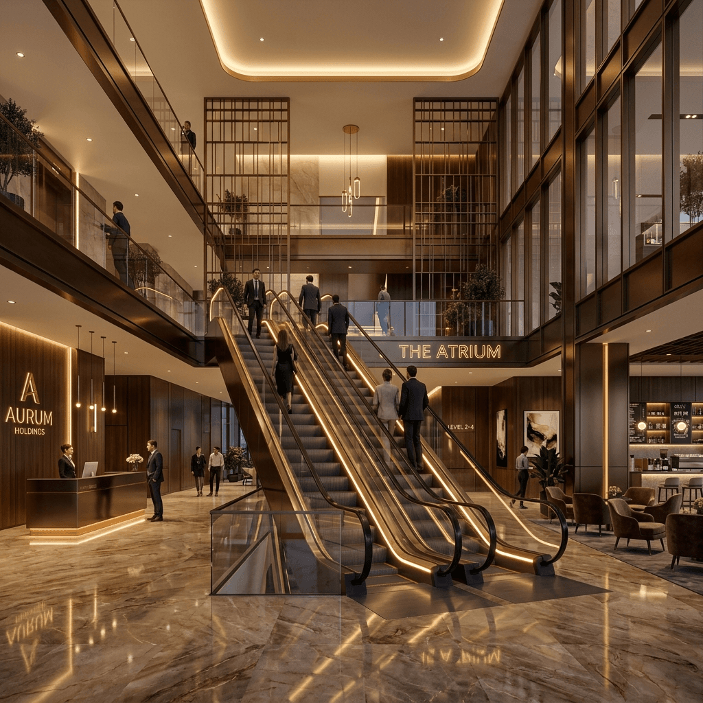 Briston Premium Escalator Lobby