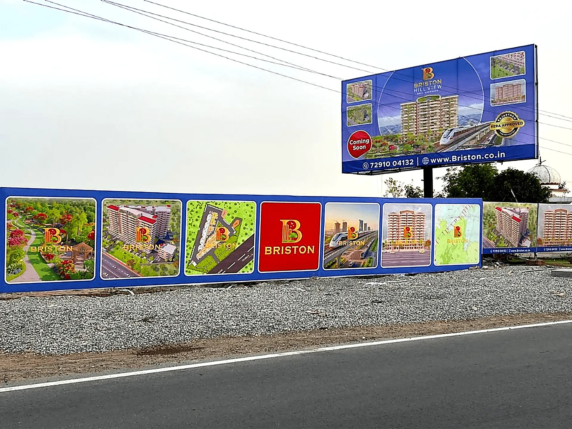 Briston Hill View Grand Roadside Billboard