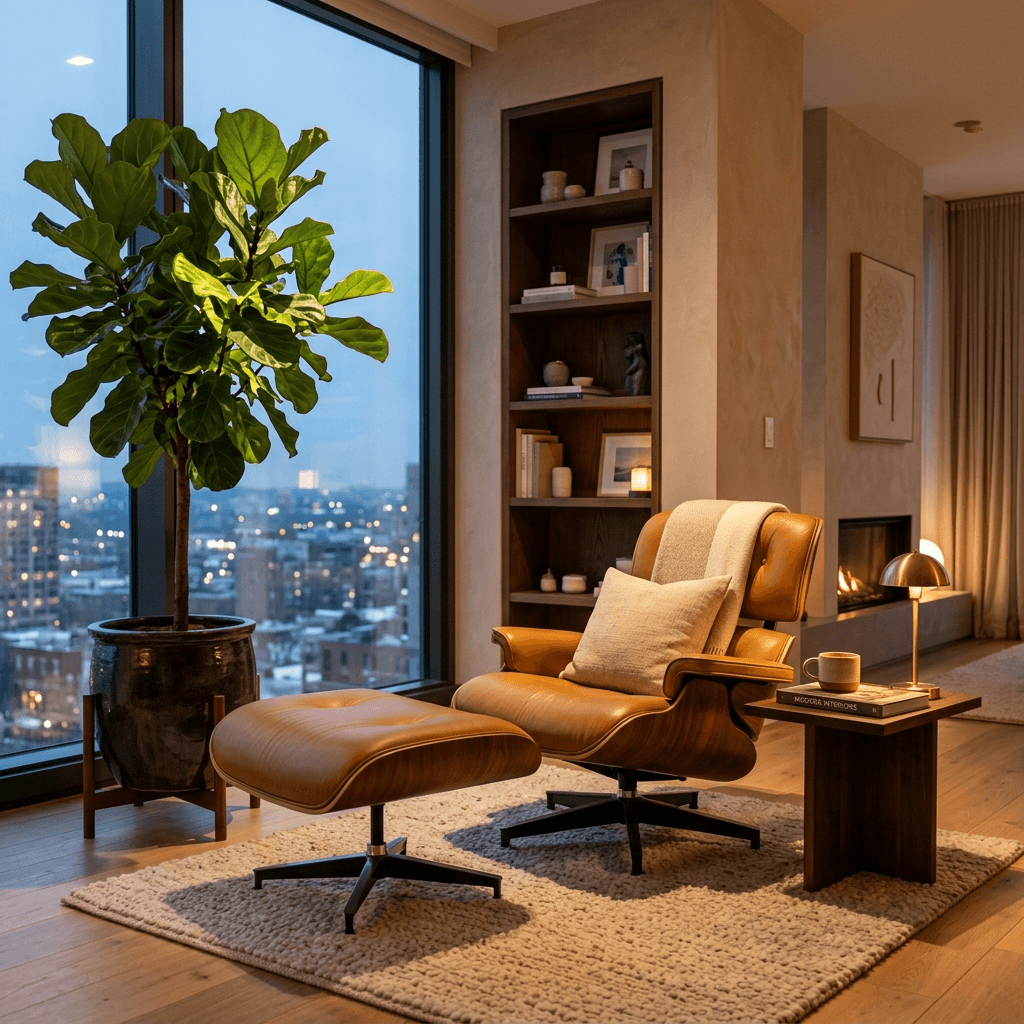 Cozy Modern Apartment Lounge