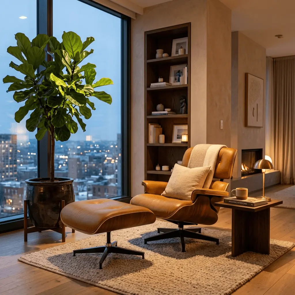 Cozy Modern Apartment Lounge
